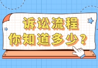 向法院提起诉讼流程是怎么样的？